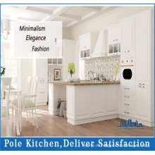 PVC MDF Holzfurnier Küchenschrank (Pole-14)